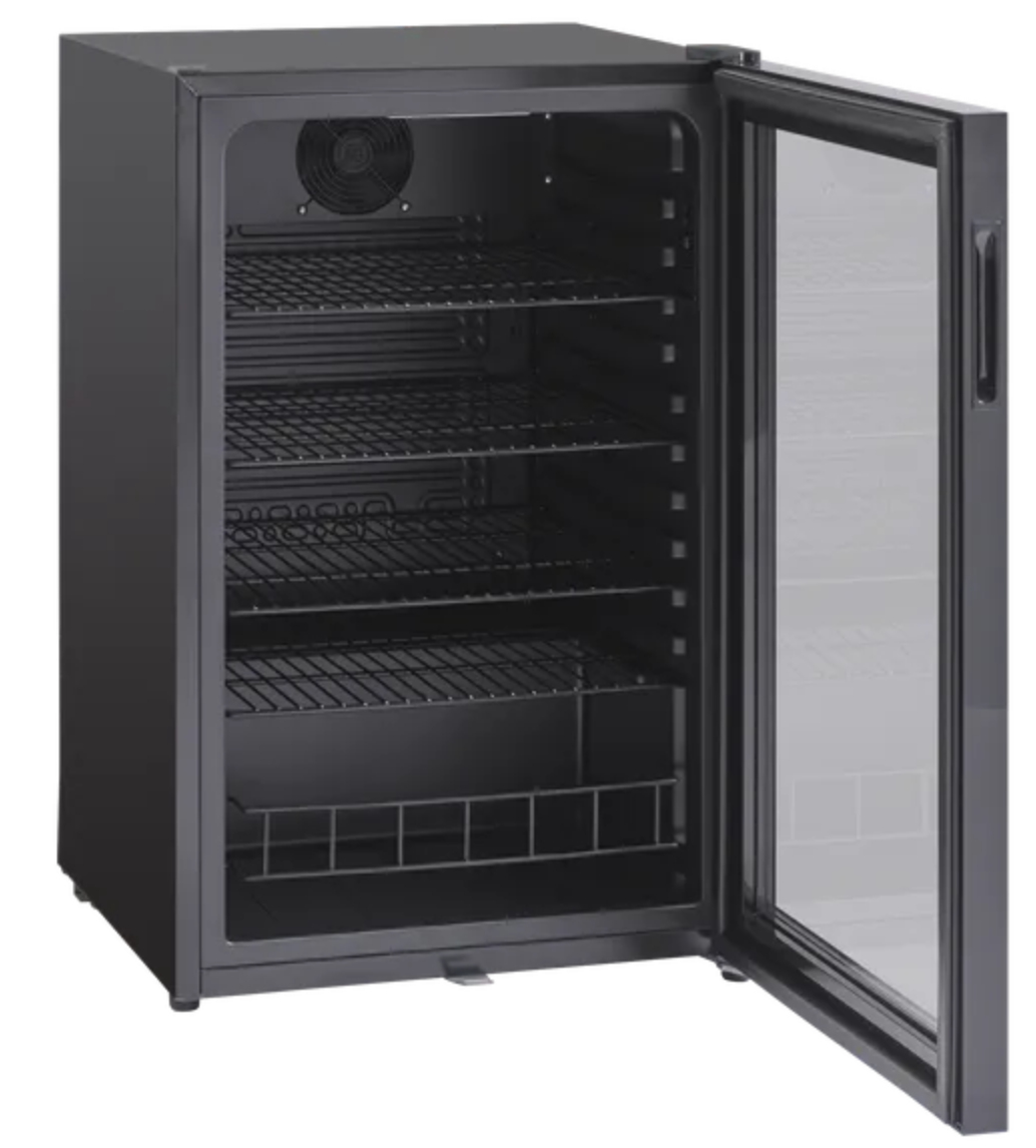 Scancool DC126BB Displaykabinet til køleskab 130 L 56 flaske(r) 107 dåse(r) Fritstående B Scancool DC126BB Displaykabinet til køleskab 130 L 56 flaske(r) 107 dåse(r) Fritstående B